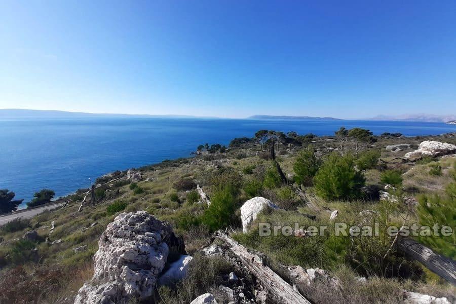Građevinsko zemljište s panoramskim pogledom na more