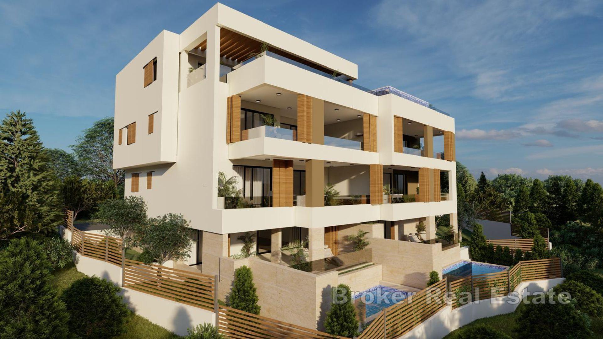 Penthouse de luxe avec vue mer