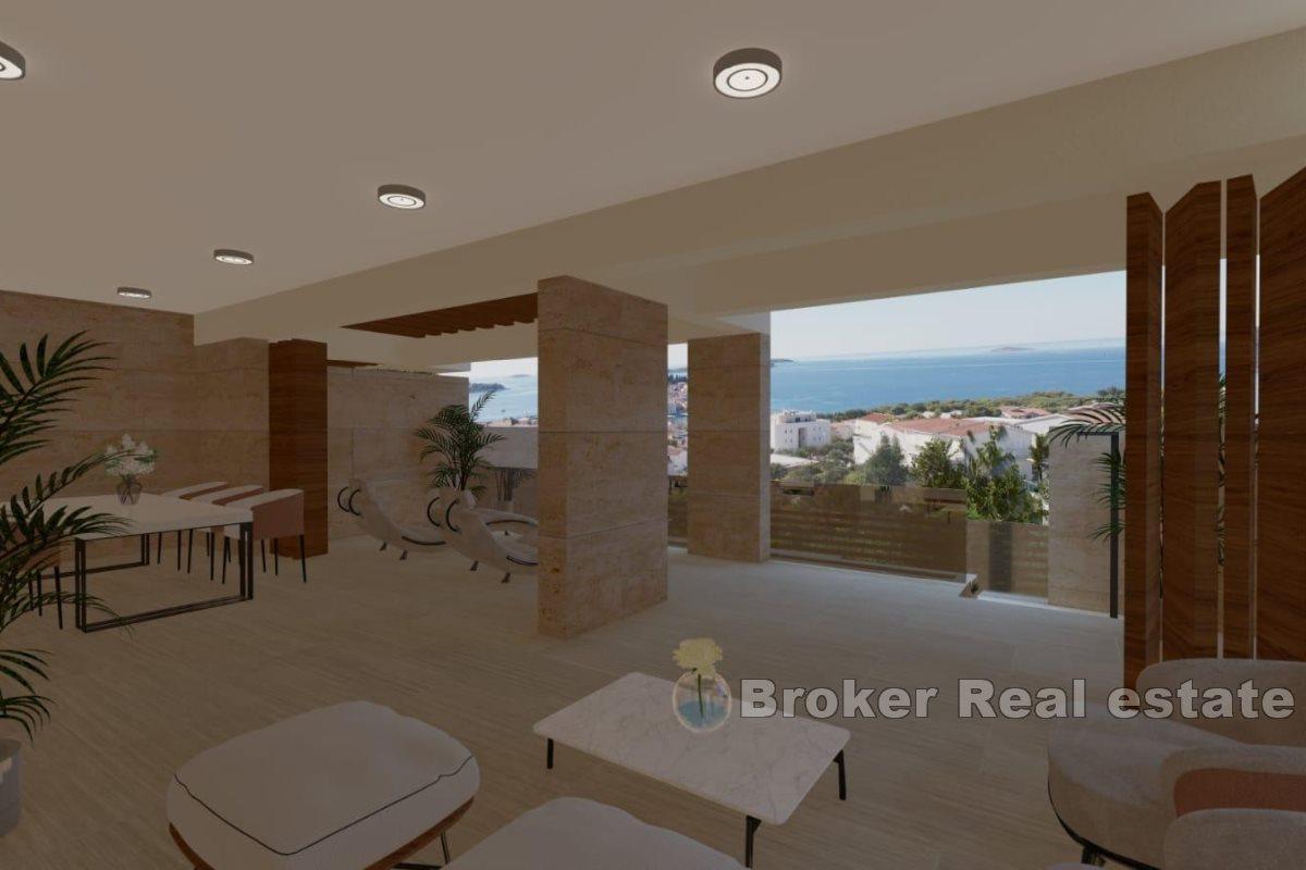 Luxusní apartmány s výhledem na moře