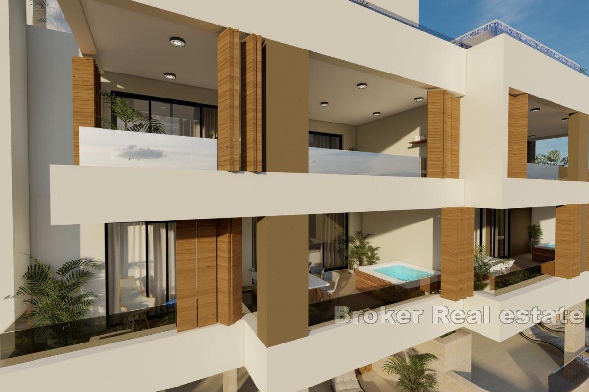 Luxusní apartmány s výhledem na moře