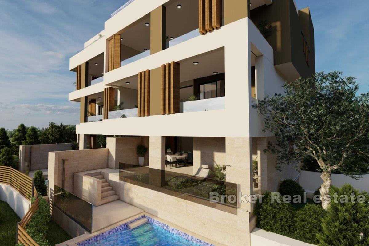 Luxusní apartmány s výhledem na moře
