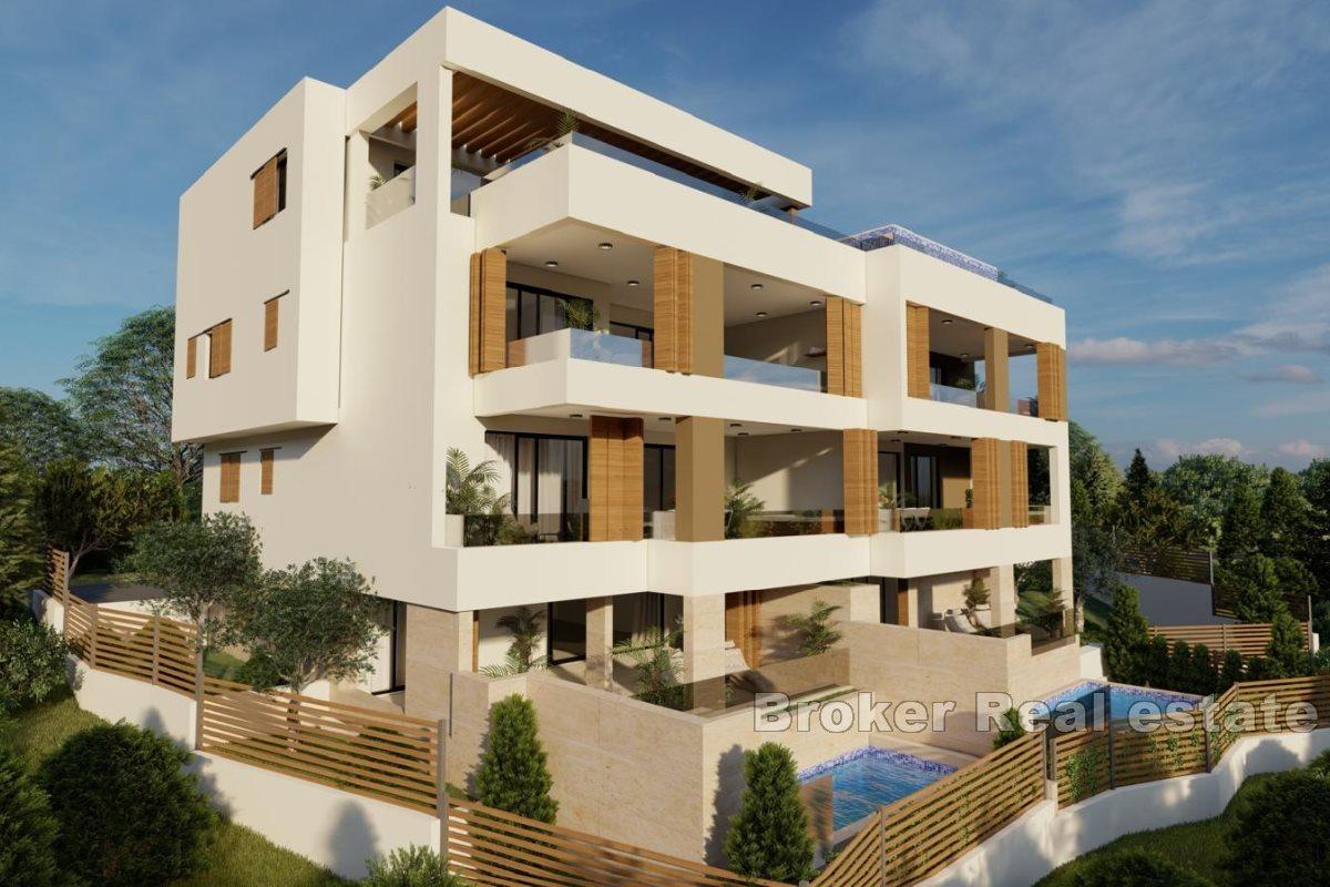 Luxusní apartmány s výhledem na moře