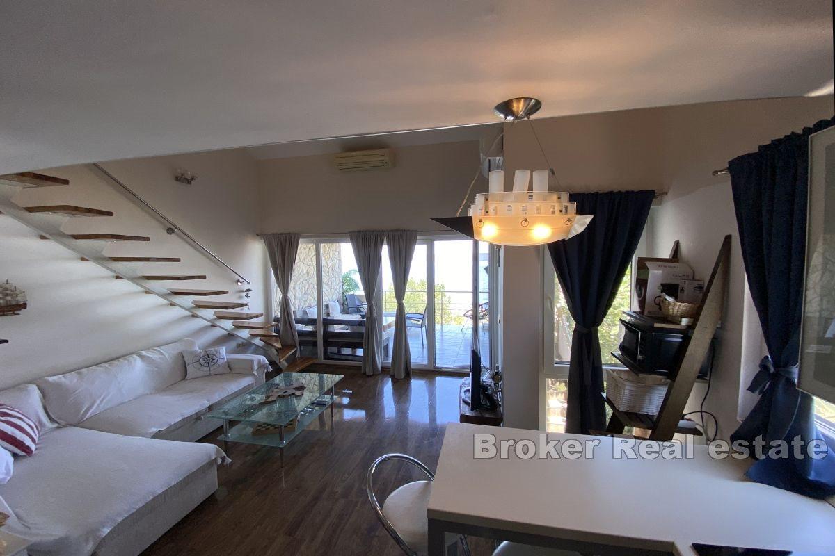 House in the first row to the sea