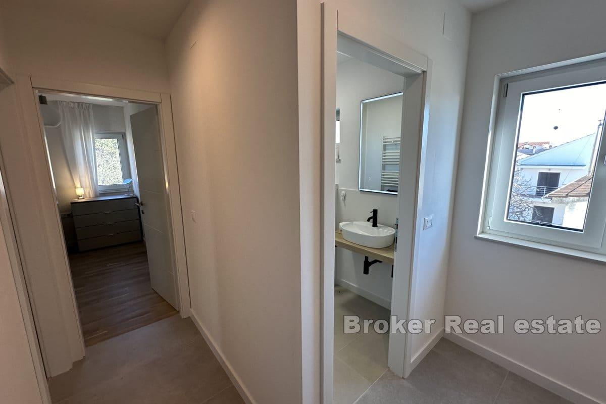 Etagelägenhet med takterrass i nybyggnad