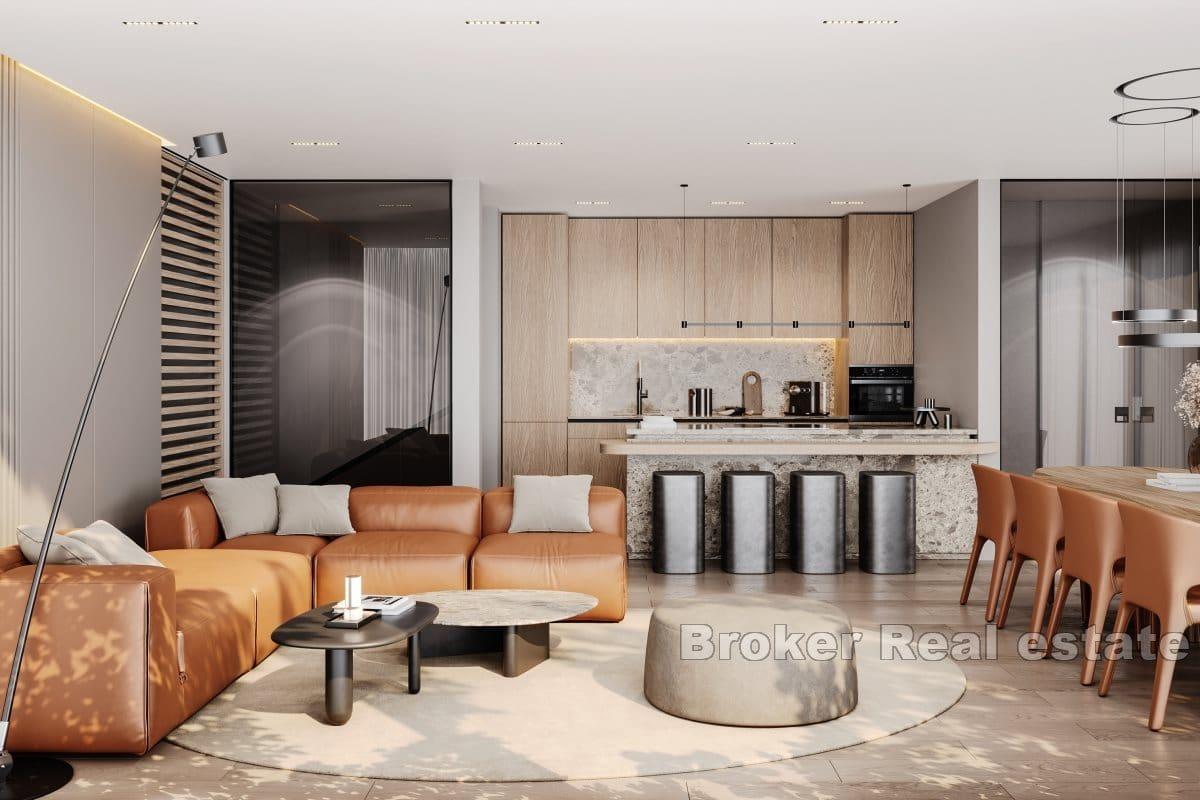 Apartmány s panoramatickým výhledem na moře