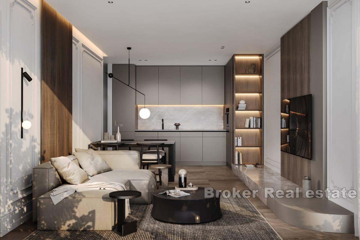 Apartmány s panoramatickým výhledem na moře