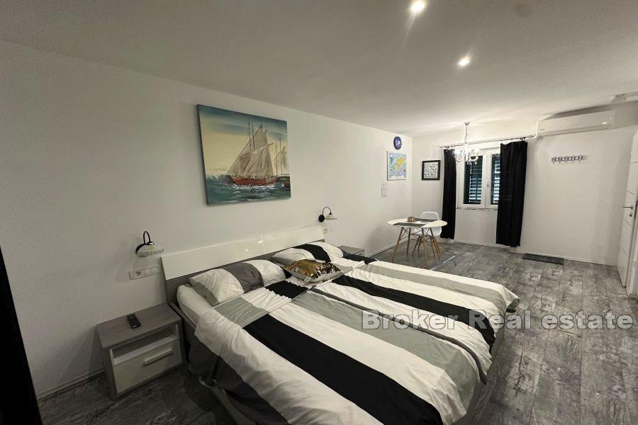 Stone house in the center