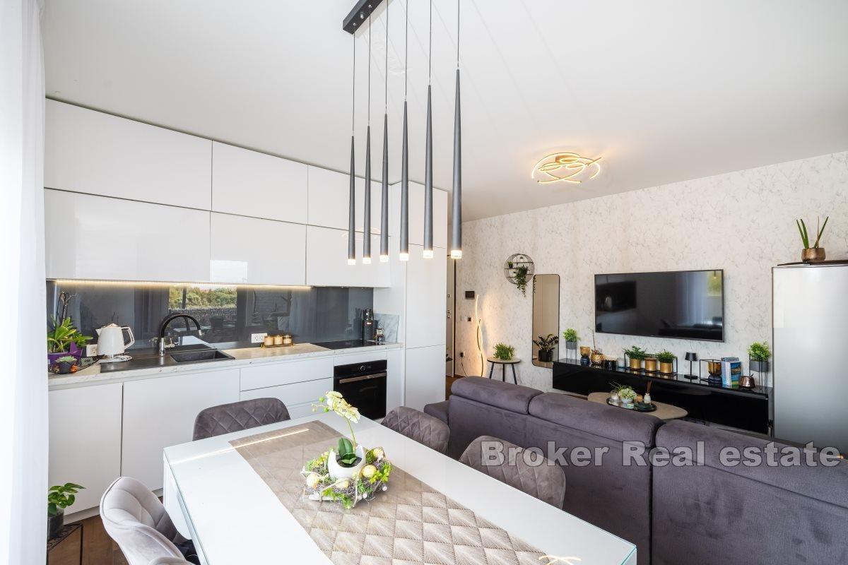 Dvoupokojový byt v novostavbě se zahradou