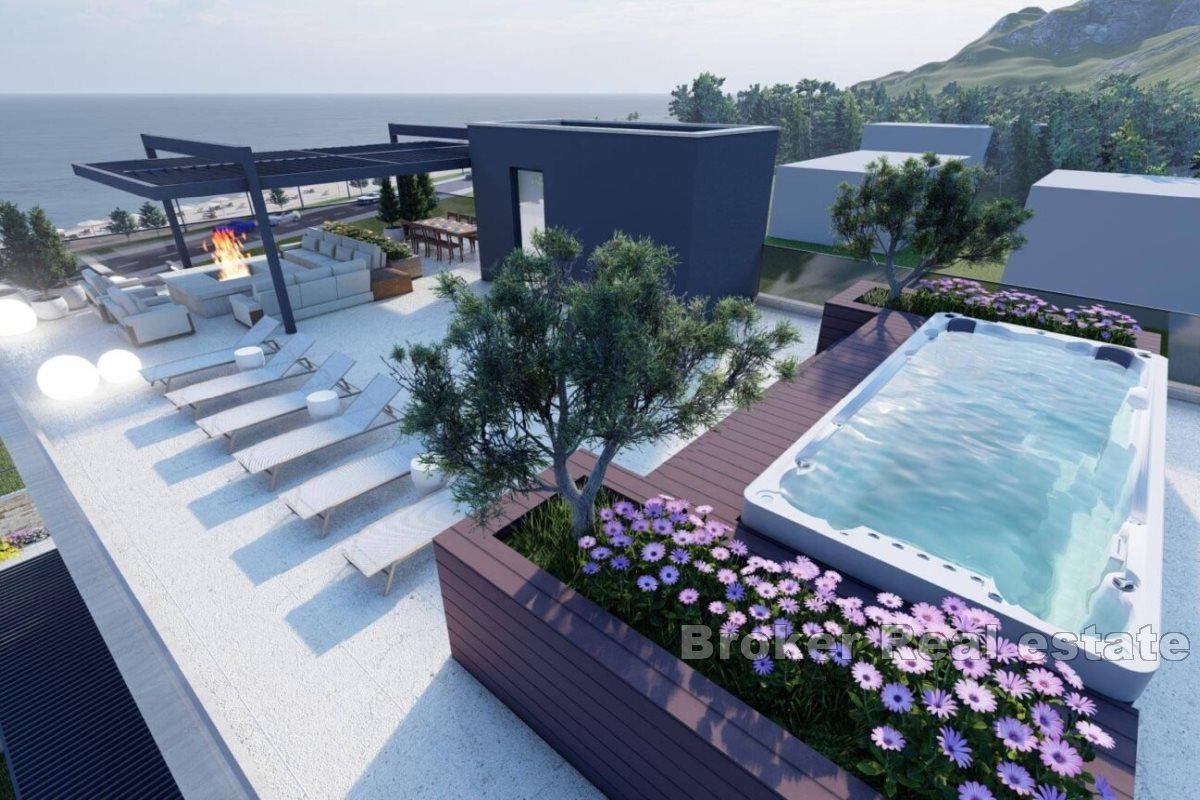 Newly built apartments with sea view