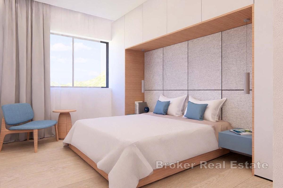 Třípokojový byt v novostavbě s výhledem na moře