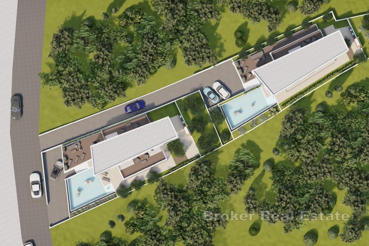 Luksuriøs nybygd villa i andre rad mot sjøen