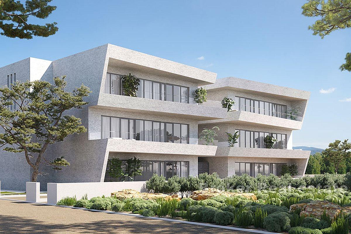 Apartmán s bazénem a výhledem na moře