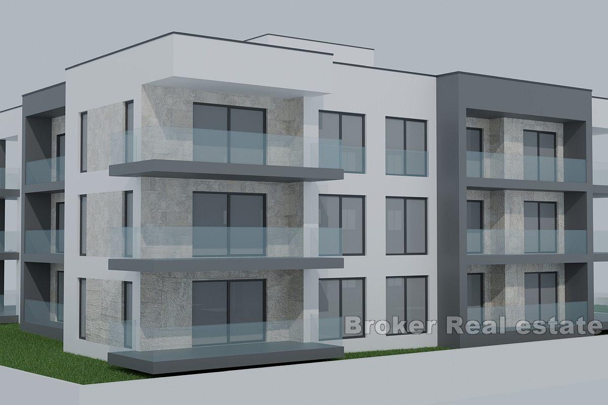 Penthouse se střešní terasou a otevřeným výhledem na moře