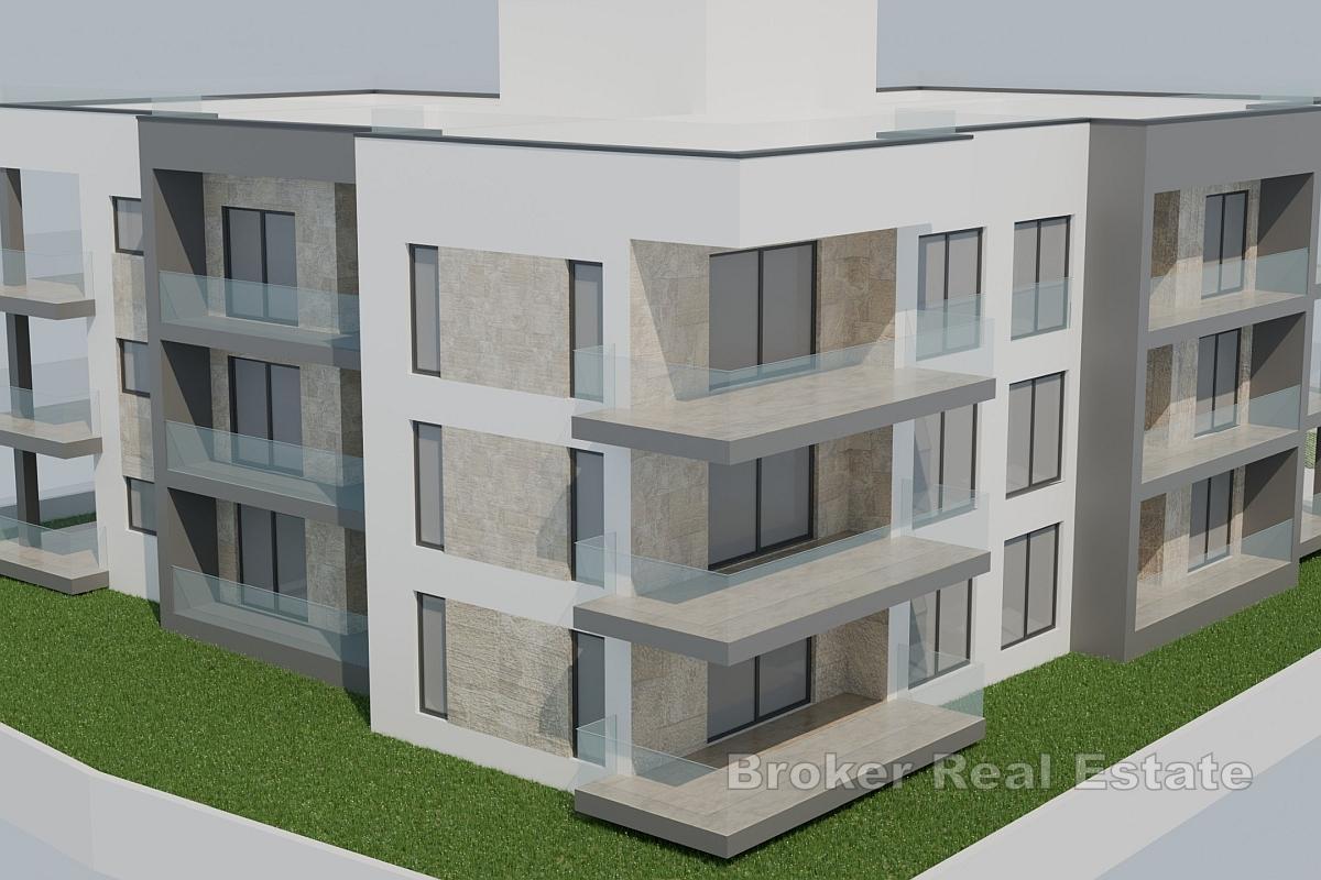 Moderne ettroms leilighet med åpen havutsikt