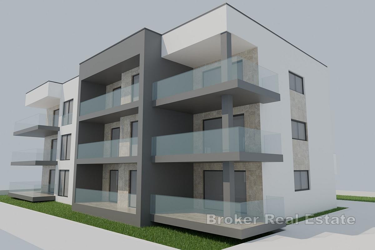 Moderní jednopokojový byt s otevřeným výhledem na moře