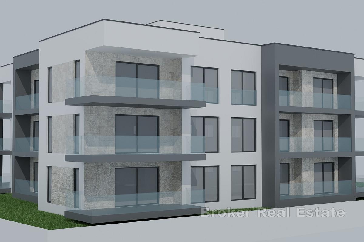 Moderne ettroms leilighet med åpen havutsikt