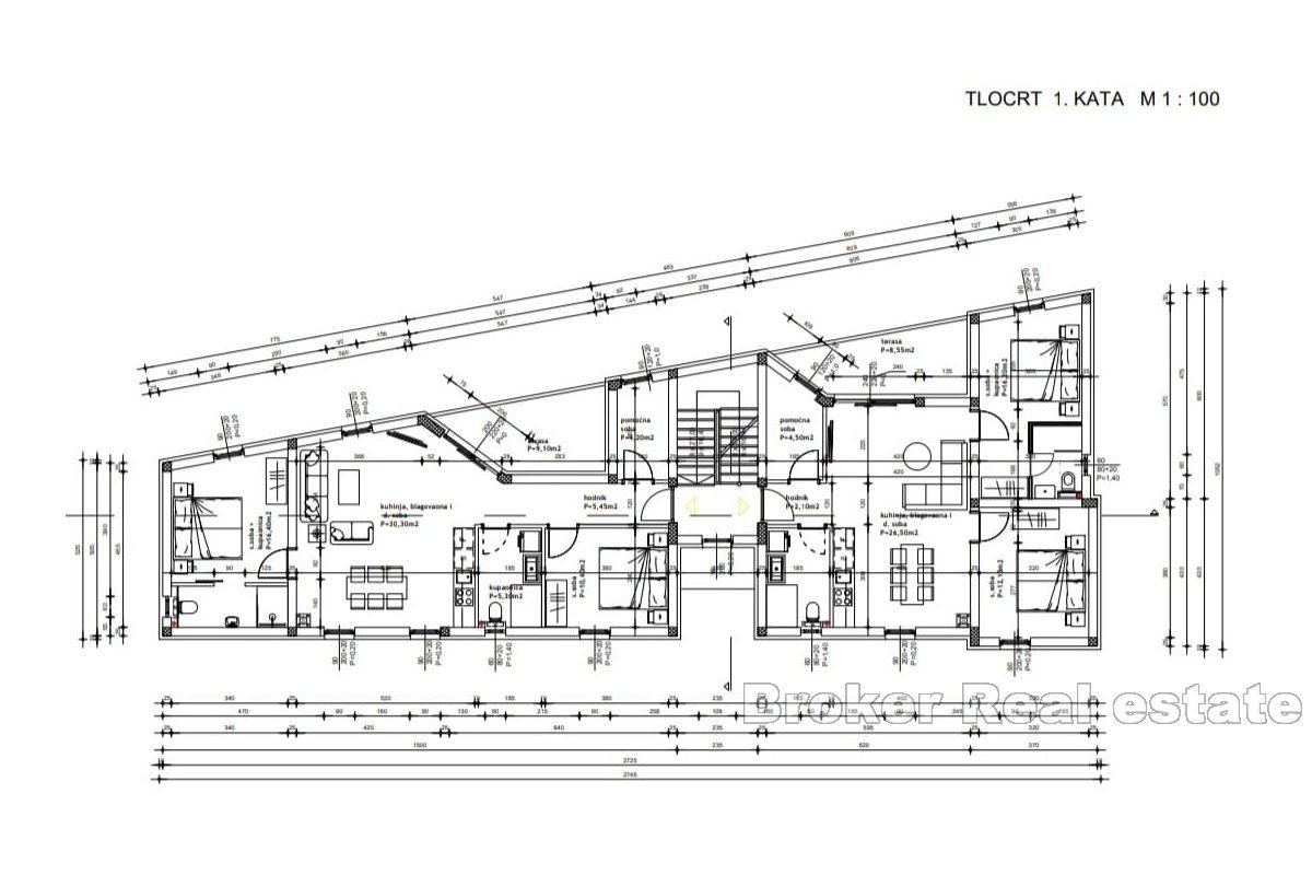 Nouvelle construction avec vue mer