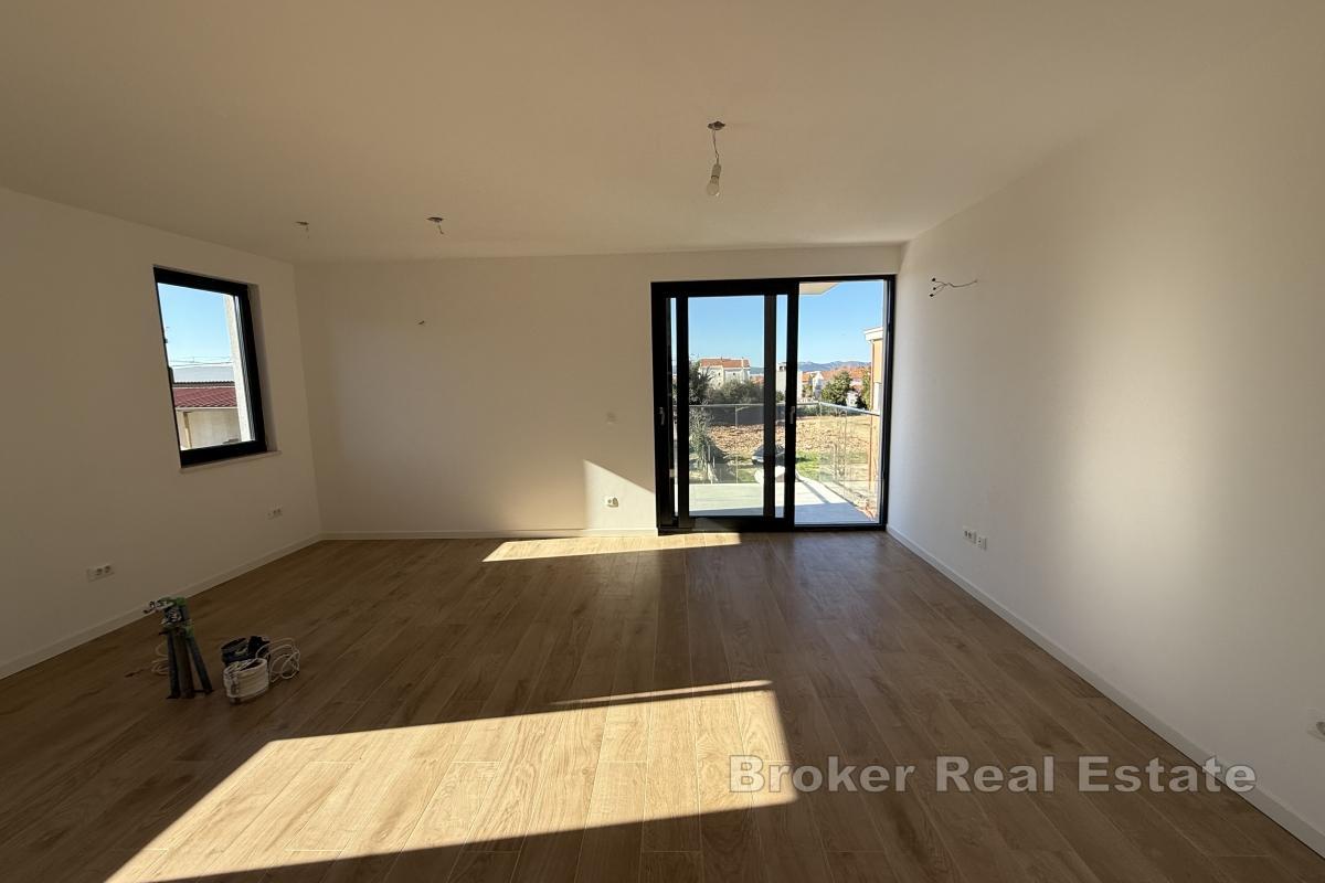 Nowoczesny apartament z dwiema sypialniami i miejscem parkingowym