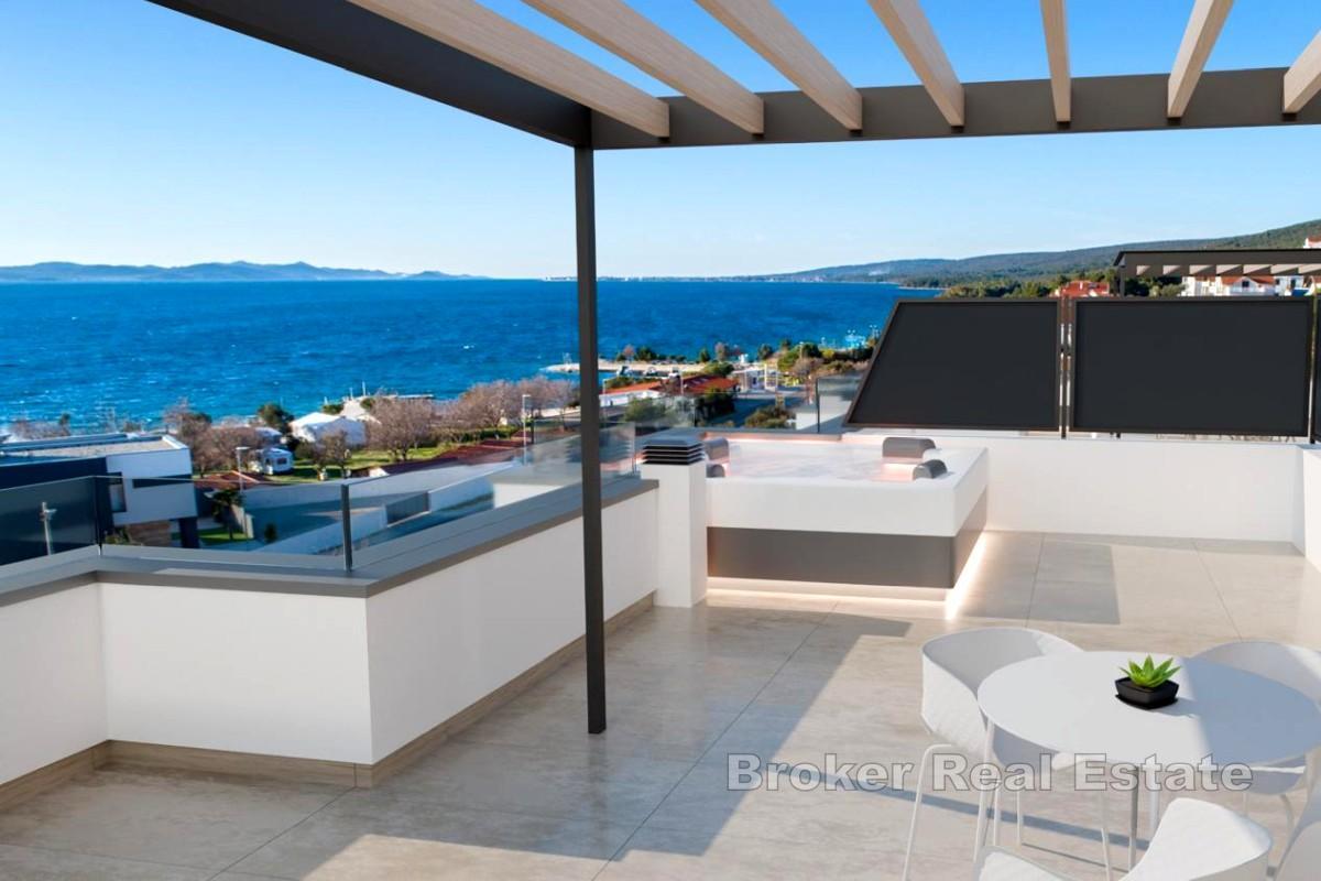 Apartament typu duplex z ogrodem i parkingiem