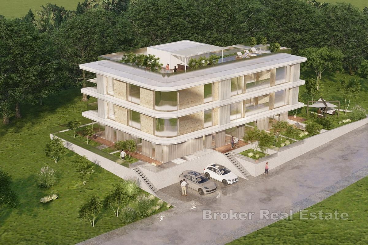 Dvoupodlažní apartmán s výhledem na moře