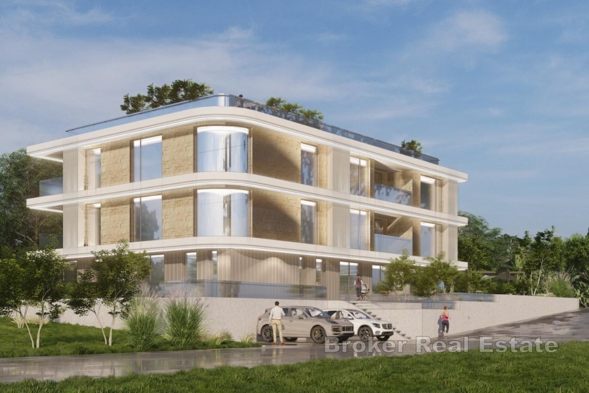 Moderno appartamento con due camere da letto e terrazza panoramica