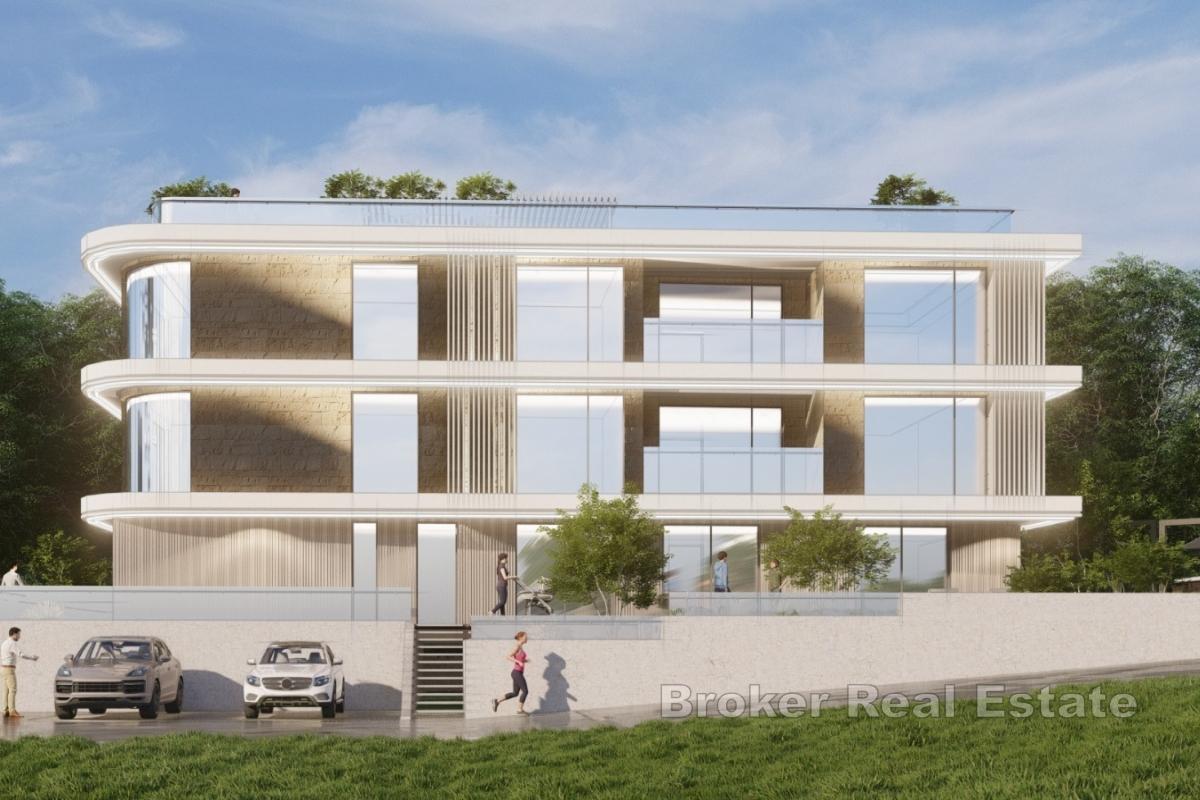 Moderne to-roms leilighet med takterrasse