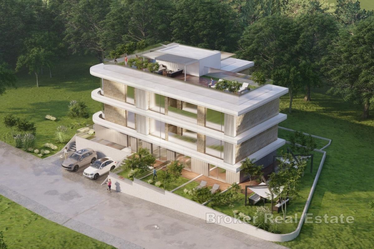 Moderno appartamento con due camere da letto e terrazza panoramica