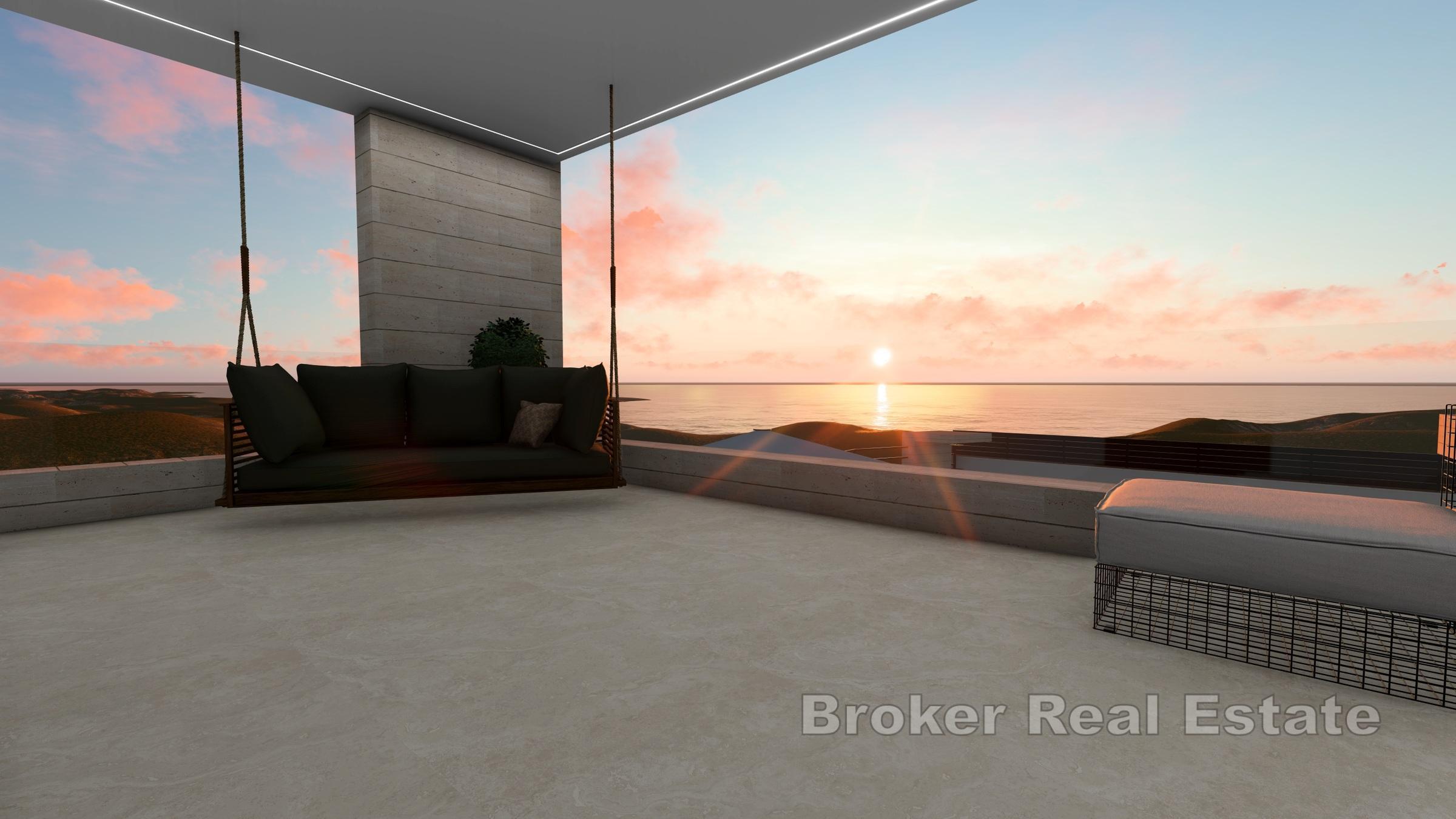 Exklusiv villa med pool och havsutsikt