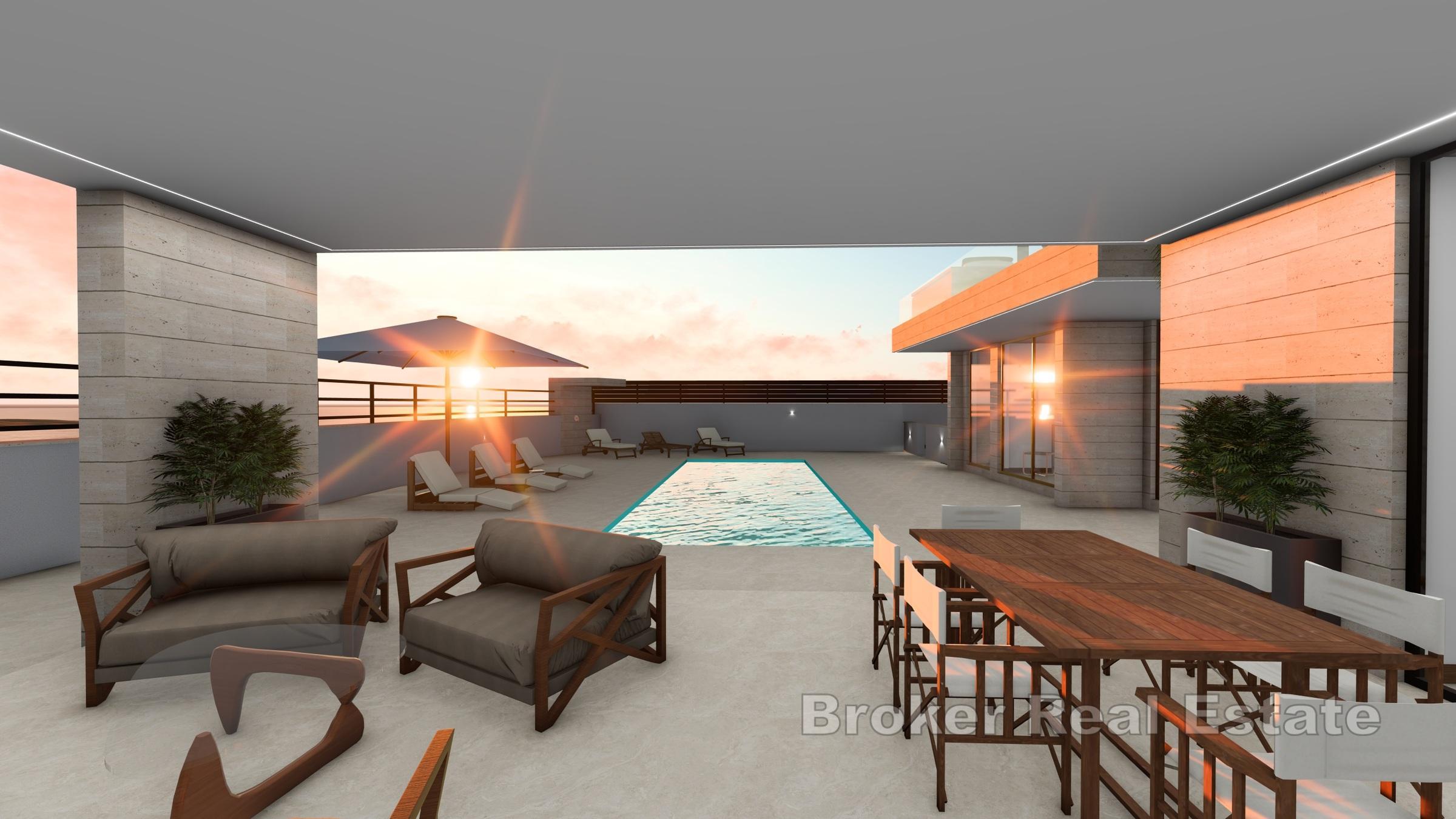 Exklusiv villa med pool och havsutsikt