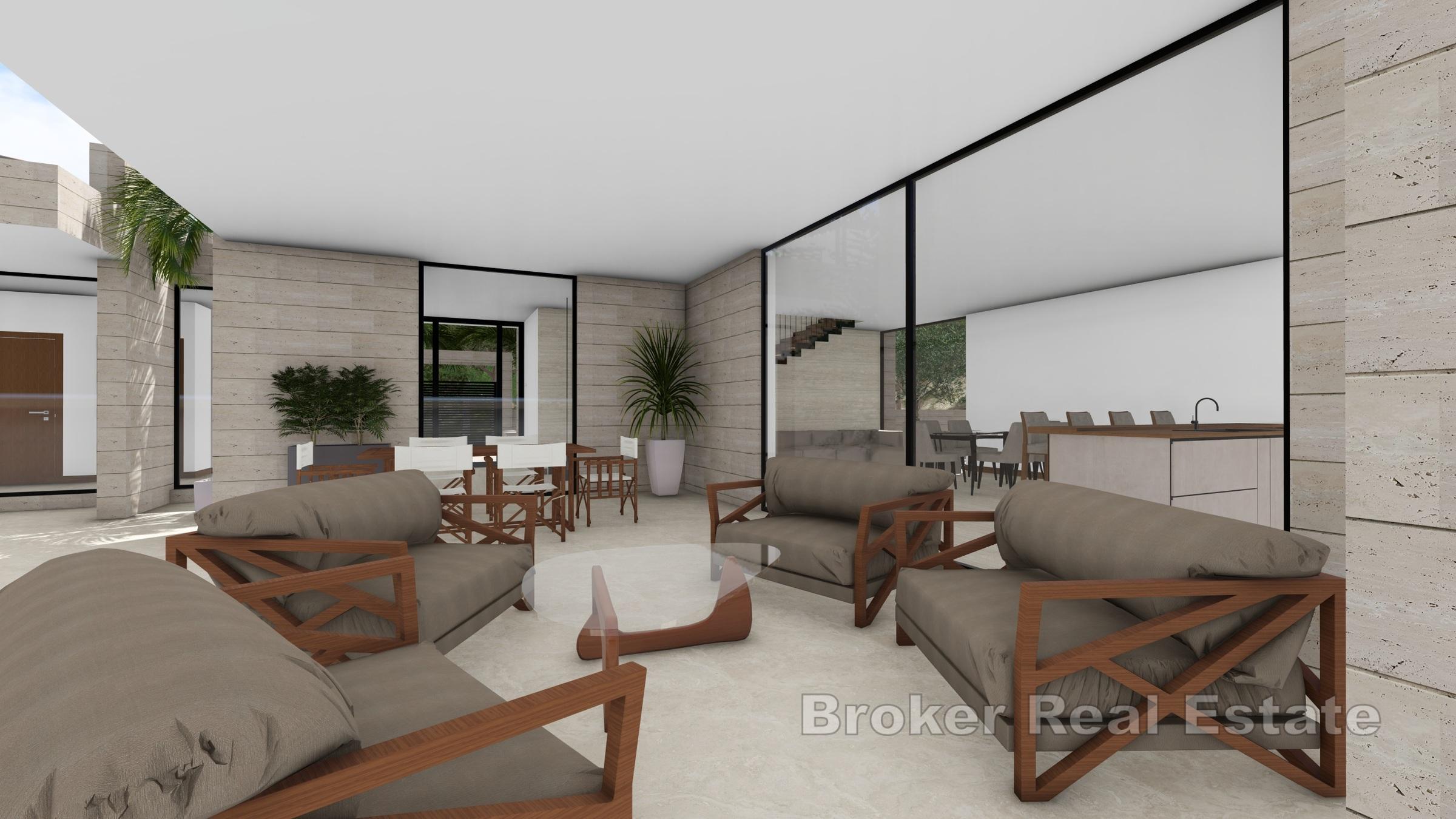 Exklusiv villa med pool och havsutsikt