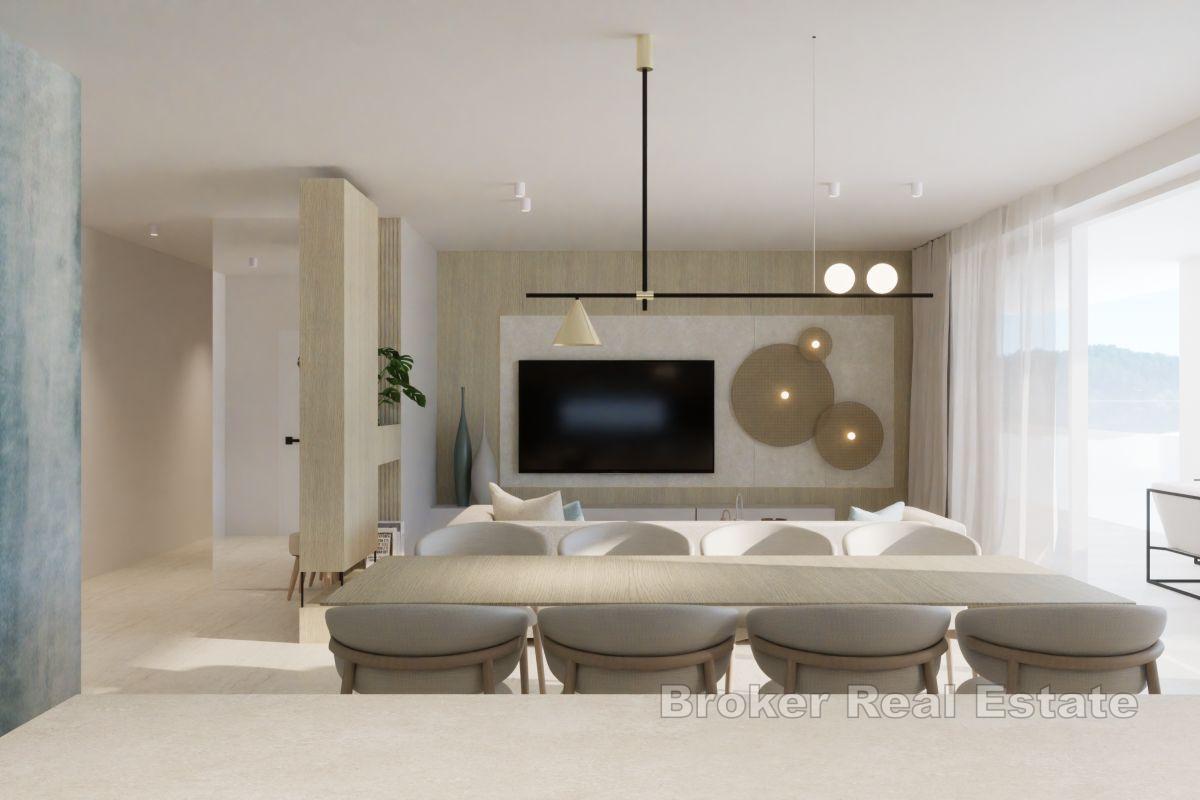 Exklusives Penthouse mit Dachterrasse in erster Reihe zum Meer