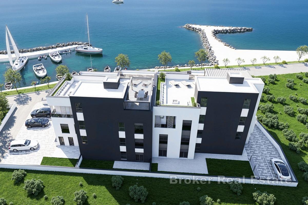 Leilighet i nybygg med havutsikt