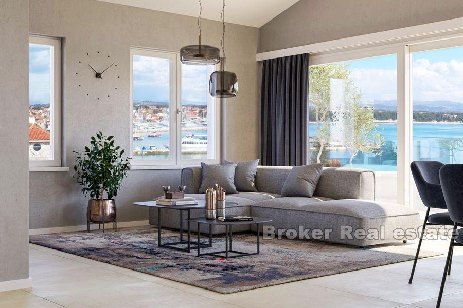 Novostavba, apartmány s výhledem na moře