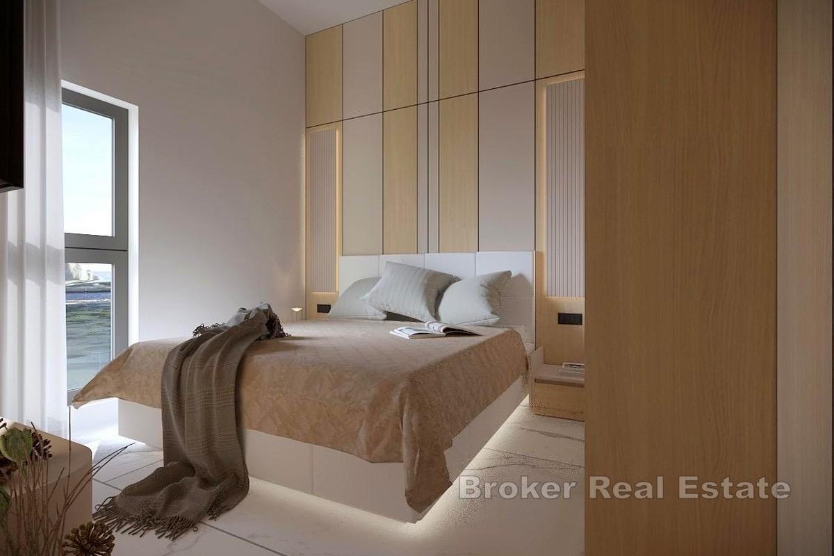 Trzypokojowy apartament w pierwszym rzędzie od morza