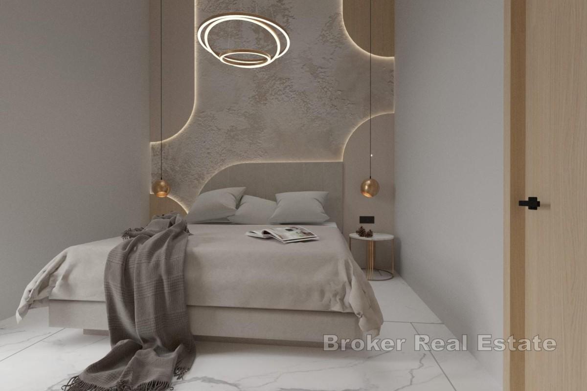 Luxusní penthouse v novostavbě se soukromým bazénem