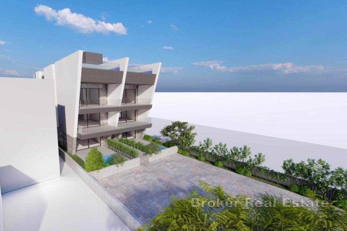 Appartement de luxe dans un immeuble neuf avec piscine