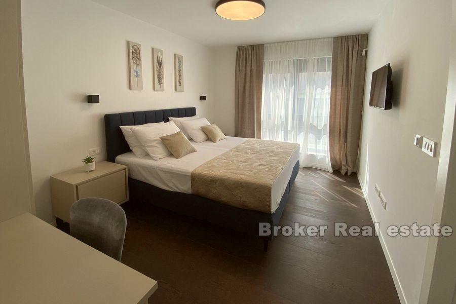 Modern villa with pool and sea view