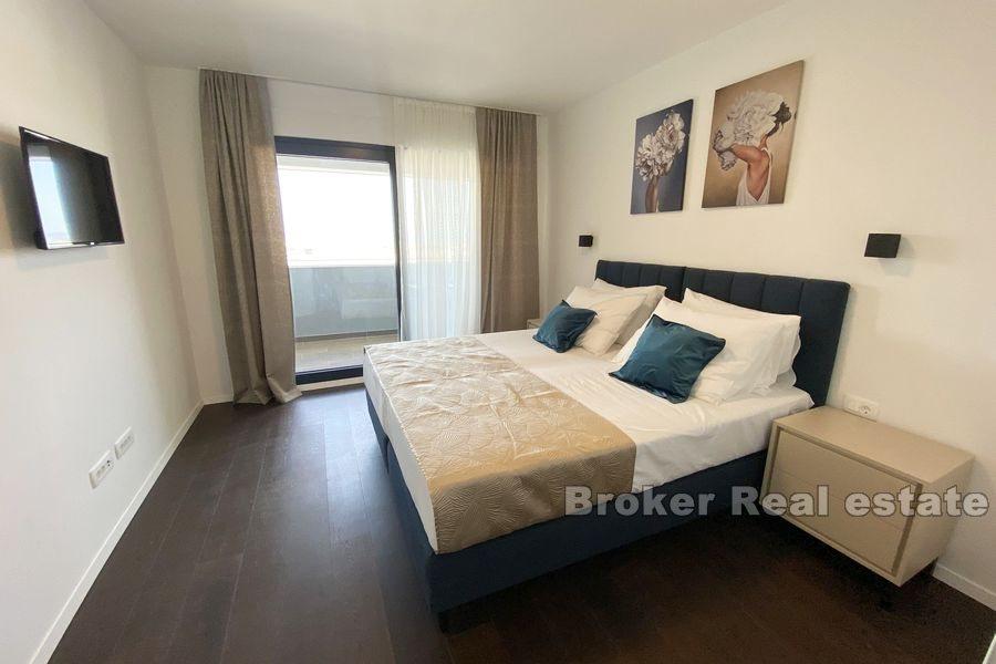 Modern villa with pool and sea view