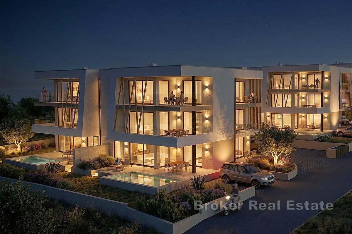 Luxuriöse Wohnung in einem Neubau mit Pool