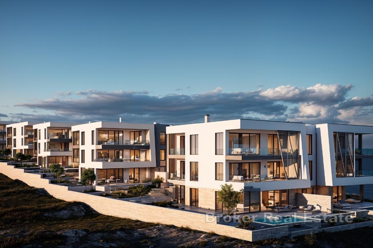 Wohnung in einem Neubau mit Meerblick