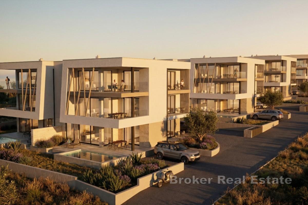 Tvårumslägenhet med havsutsikt