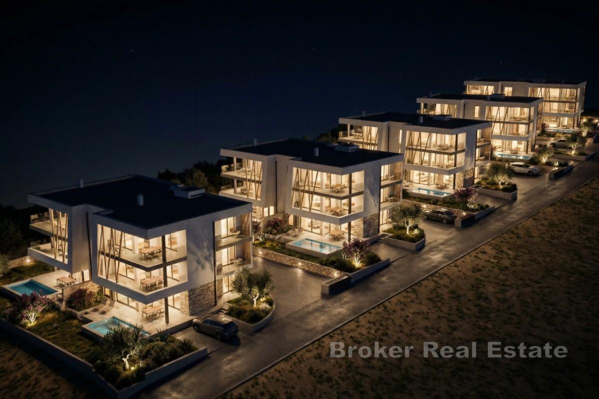 Tvårumslägenhet med havsutsikt