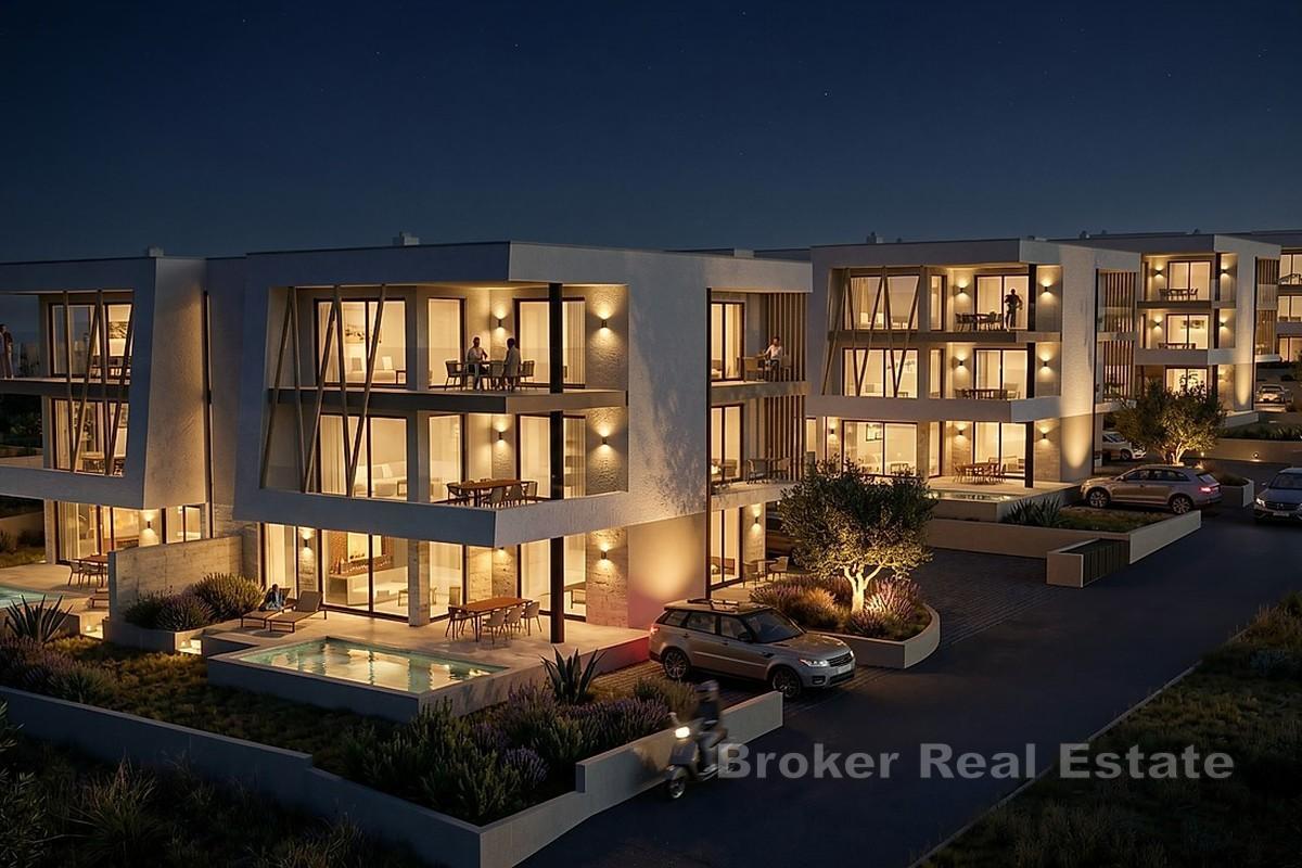 Tvårumslägenhet med havsutsikt