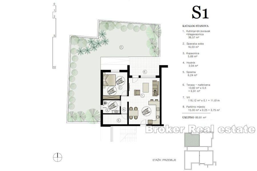 Krásné apartmány v novostavbě