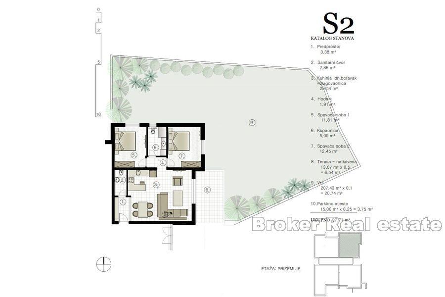 Piękne apartamenty w nowym budynku