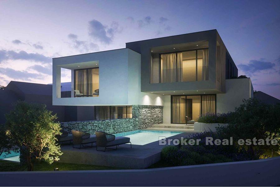 Semi-detached house with sea view