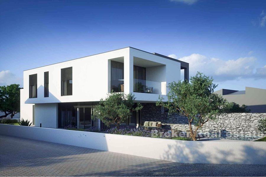 Maison jumelée avec vue mer