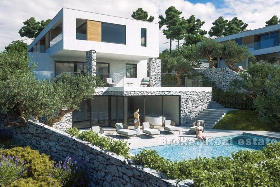 Villa moderne avec vue mer