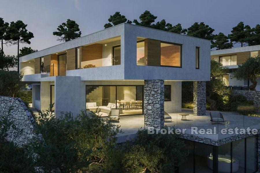 Modern villa with sea view