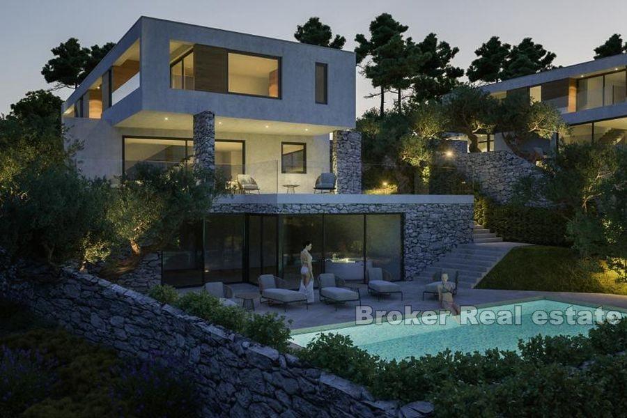 Villa moderne avec vue mer